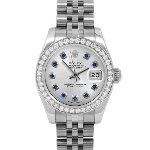 Rolex Datejust 26mm | 179174-SLV-SPH-AM-BDS-JBL