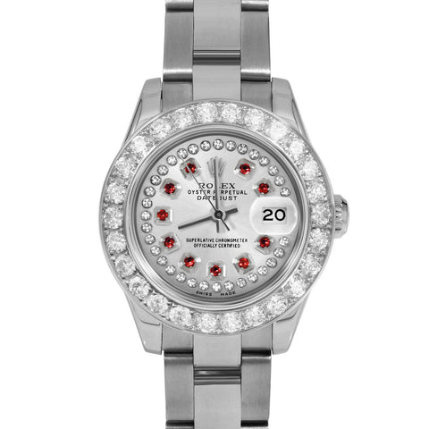 Rolex Datejust 26mm | 179174-SLV-STRR-2CT-OYS