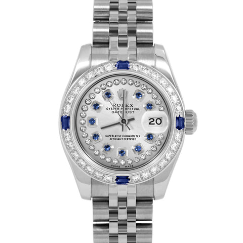 Rolex Datejust 26mm | 179174-SLV-STRS-4SPH-JBL