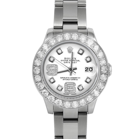 Rolex Datejust 26mm | 179174-WHT-8DA69-2CT-OYS