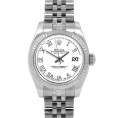 Rolex Datejust 26mm | 179174-WHT-ROM-FLT-JBL