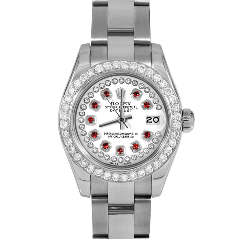 Rolex Datejust 26mm | 179174-WHT-STRR-BDS-OYS