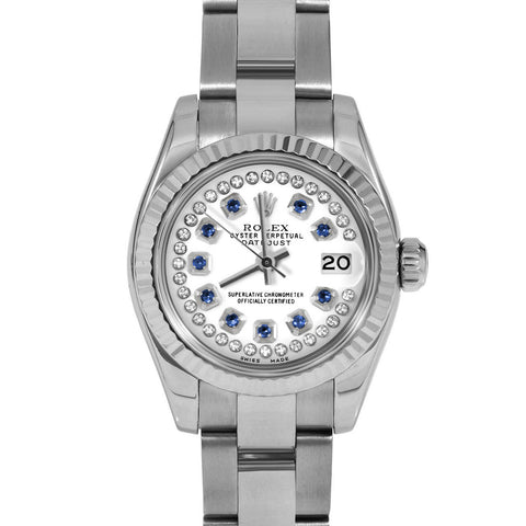 Rolex Datejust 26mm | 179174-WHT-STRS-FLT-OYS