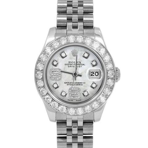 Rolex Datejust 26mm | 179174-WMOP-8DA69-2CT-JBL