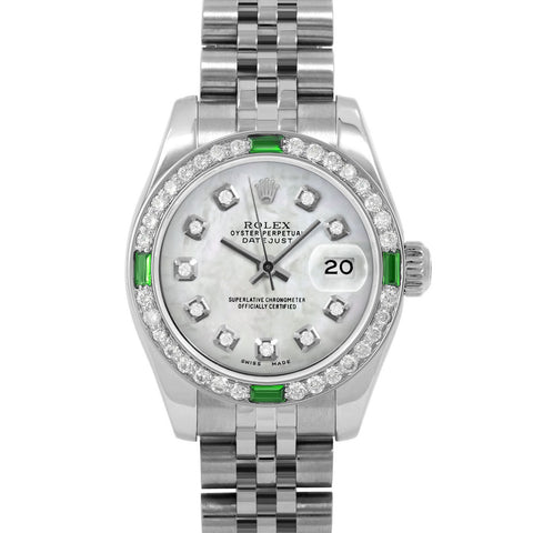 Rolex Datejust 26mm | 179174-WMOP-DIA-AM-4EMD-JBL