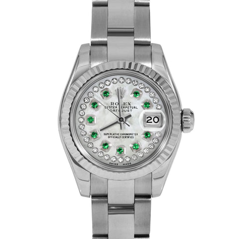 Rolex Datejust 26mm | 179174-WMOP-STRE-FLT-OYS