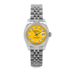 Rolex Datejust 26mm | 179174-YLW-DIA-AM-FLT-JBL