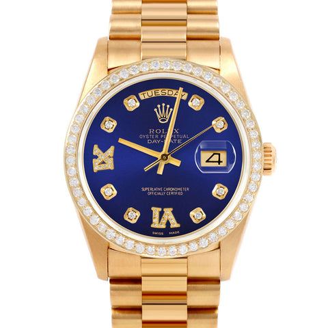 Rolex Day-Date 36mm | 18038-BLU-8DR69-BDS-PRS