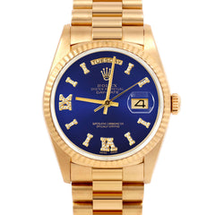 Rolex Day-Date 36mm | 18038-BLU-DR8I-FLT-PRS