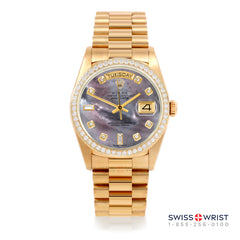 Rolex Day-Date 36mm | 18038-BMOP-DIA-AM-BDS-PRS