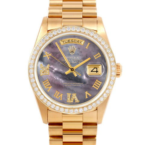 Rolex Day-Date 36mm | 18038-BMOP-RDR69-BDS-PRS