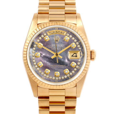 Rolex Day-Date 36mm | 18038-BMOP-STRD-FLT-PRS