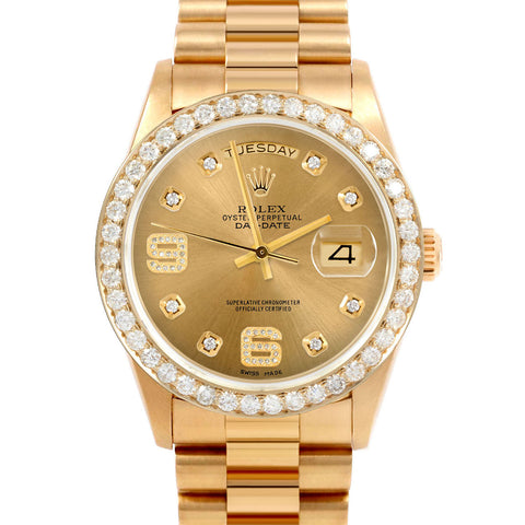 Rolex Day-Date 36mm | 18038-CHM-8DA69-25CT-PRS