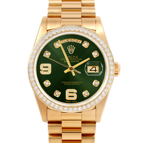 Rolex Day-Date 36mm | 18038-GRN-8DA69-BDS-PRS