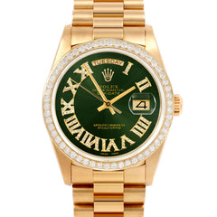 Rolex Day-Date 36mm | 18038-GRN-FDR-BDS-PRS