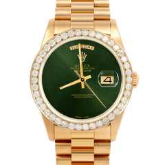 Rolex Day-Date 36mm | 18038-GRN-NOHM-25CT-PRS