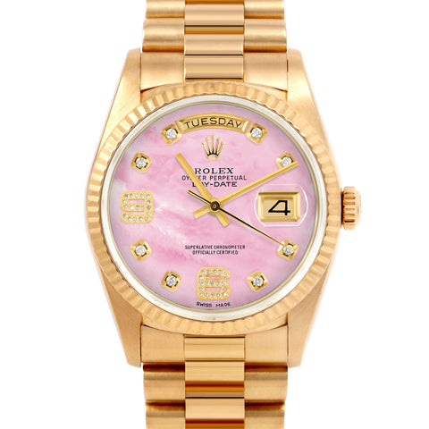 Rolex Day-Date 36mm | 18038-PMOP-8DA69-FLT-PRS