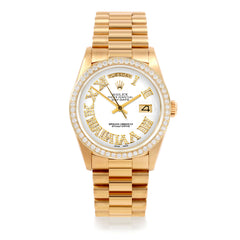Rolex Day-Date 36mm | 18038-WHT-FDR-BDS-PRS