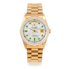 Rolex Day-Date 36mm | 18038-WMOP-EMD-AM-BDS-PRS