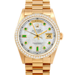 Rolex Day-Date 36mm | 18038-WMOP-EMD-AM-BDS-PRS