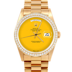 Rolex Day-Date 36mm | 18038-YLW-NOHM-BDS-PRS