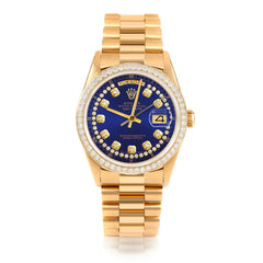 Rolex Day-Date 36mm | 18238-BLU-STRD-BDS-PRS