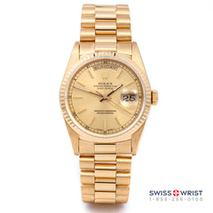 Rolex Day-Date 36mm | 18238-CHM-STK-FLT-PRS