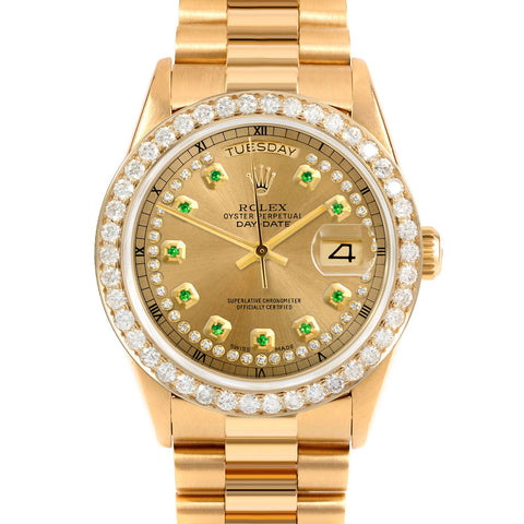 Rolex Day-Date 36mm | 18238-CHM-STRE-25CT-PRS