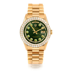 Rolex Day-Date 36mm | 18238-GRN-STRE-25CT-PRS
