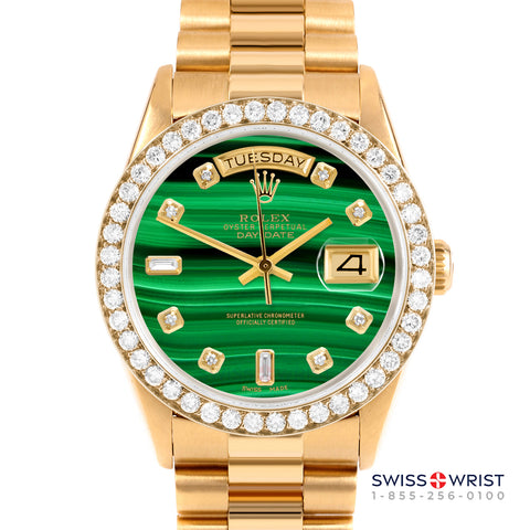 Rolex Day-Date 36mm | 18238-MLC-DIA-AM-25CT-PRS