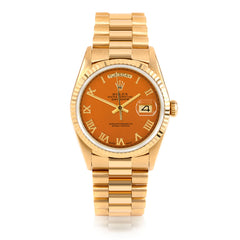 Rolex Day-Date 36mm | 18238-ORN-ROM-FLT-PRS