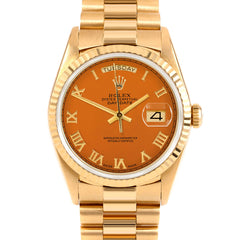 Rolex Day-Date 36mm | 18238-ORN-ROM-FLT-PRS