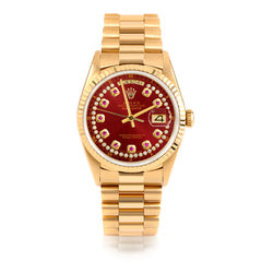 Rolex Day-Date 36mm | 18238-RED-STRR-FLT-PRS
