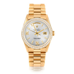 Rolex Day-Date 36mm | 18238-SLV-DR8I-BDS-PRS
