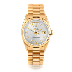 Rolex Day-Date 36mm | 18238-SLV-DR8I-FLT-PRS