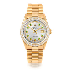 Rolex Day-Date 36mm | 18238-SLV-STRE-BDS-PRS