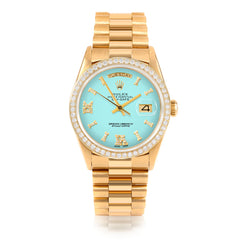 Rolex Day-Date 36mm | 18238-TRQ-DR8I-BDS-PRS