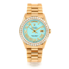 Rolex Day-Date 36mm | 18238-TRQ-FDR-25CT-PRS