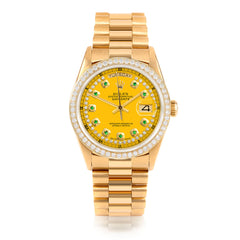 Rolex Day-Date 36mm | 18238-YLW-STRE-BDS-PRS