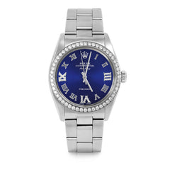 Rolex Air King 34mm | 5500-SS-BLU-RDR369-BDS-OYS