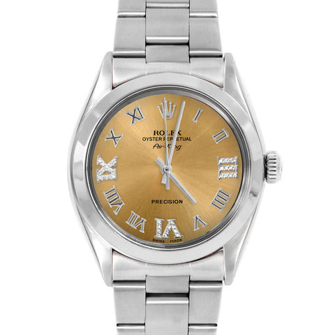 Rolex Air King 34mm | 5500-SS-CHM-RDR369-SMT-OYS