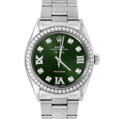 Rolex Air King 34mm | 5500-SS-GRN-8DR369-BDS-OYS