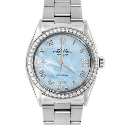 Rolex Air King 34mm | 5500-SS-LBMOP-RDR369-BDS-OYS