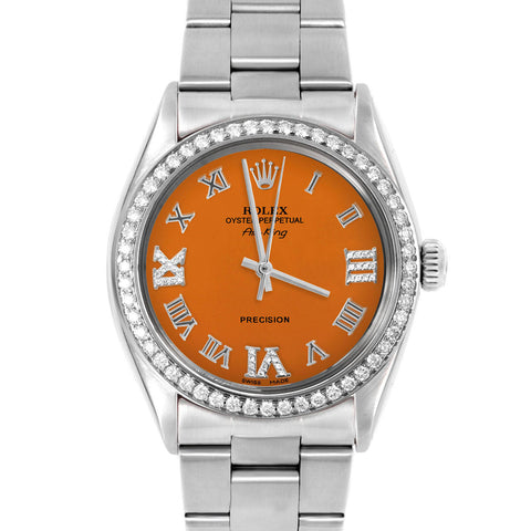 Rolex Air King 34mm | 5500-SS-ORN-RDR369-BDS-OYS