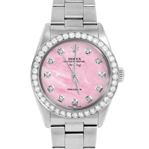 Rolex Air King 34mm | 5500-SS-PMOP-DIA-AM-2CT-OYS