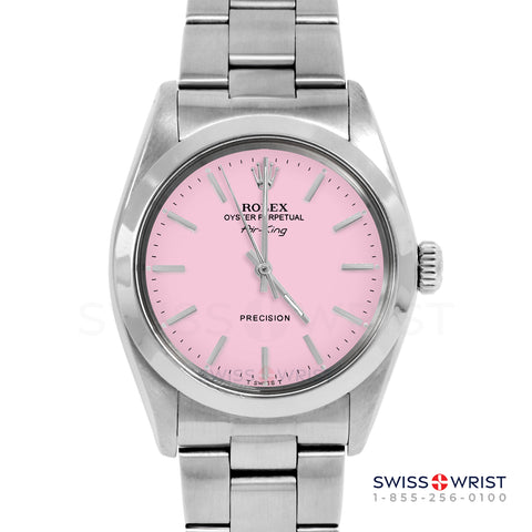 Rolex Air King 34mm | 5500-SS-PNK-STK-SMT-OYS
