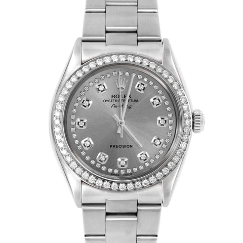 Rolex Air King 34mm | 5500-SS-SLT-STRD-BDS-OYS