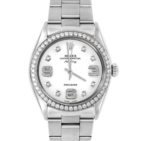 Rolex Air King 34mm | 5500-SS-WHT-8DA369-BDS-OYS