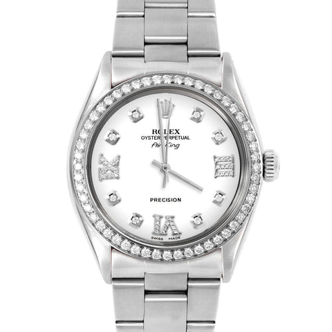 Rolex Air King 34mm | 5500-SS-WHT-8DR369-BDS-OYS