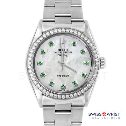 Rolex Air King 34mm | 5500-SS-WMOP-EMD-AM-BDS-OYS